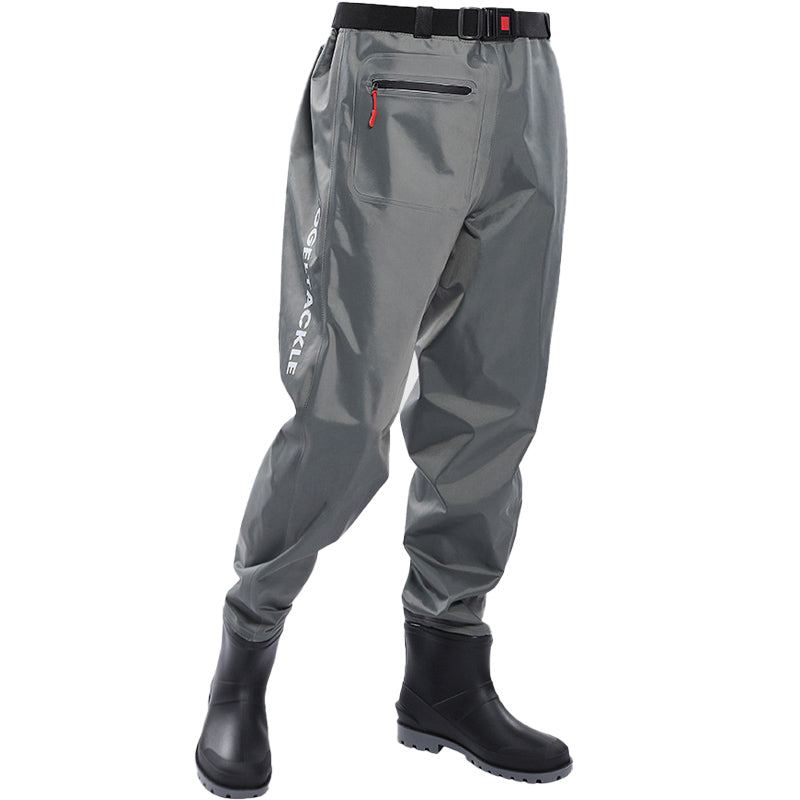 Fishing Waders for Men Waterproof Trousers with Boots