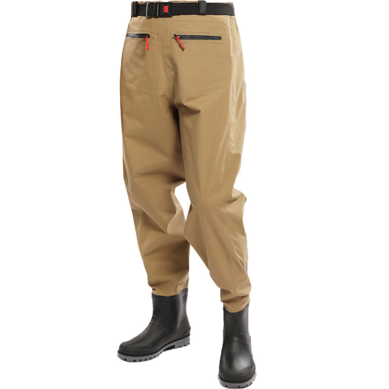 Fishing Waders for Men Waterproof Trousers with Boots