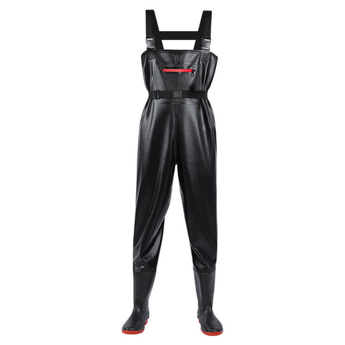 TWS Chest Waders with Boots – Waterproof Fishing & Hunting Waders for Men & Women, Durable 2-Ply Nylon/PVC Chest Waders for Outdoor Use