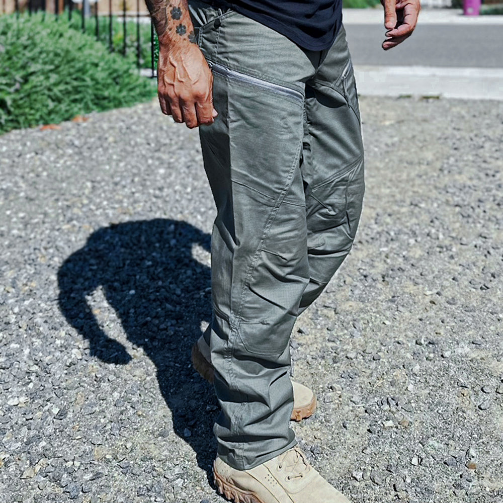 Men's Urban Pro Stretch Tactical Trousers Army Green