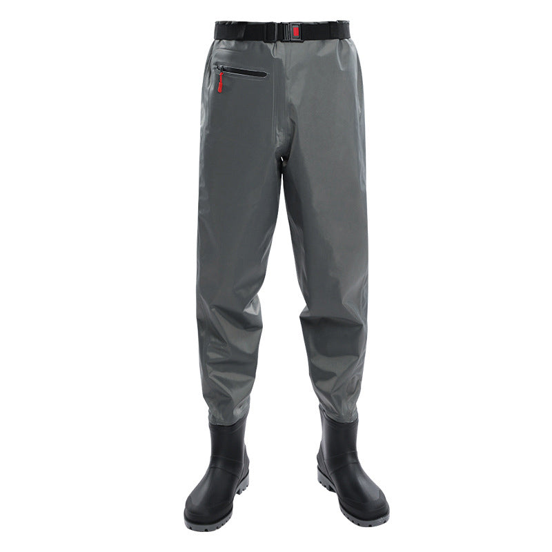 Fishing Waders for Men Waterproof Trousers with Boots