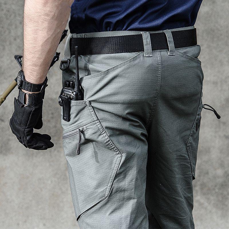 Men's Urban Pro Stretch Tactical Trousers Army Green