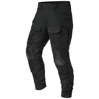 G3 Combat Trousers with Knee Pads Rip-Stop Tactical Trousers Camouflage