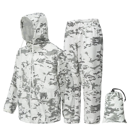 TWS Hunting Rain Suit - Men's Waterproof & Lightweight Rain Coat