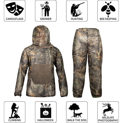 TWS Mosquito Suits, Net Bug Pants & Jacket Hood Sets